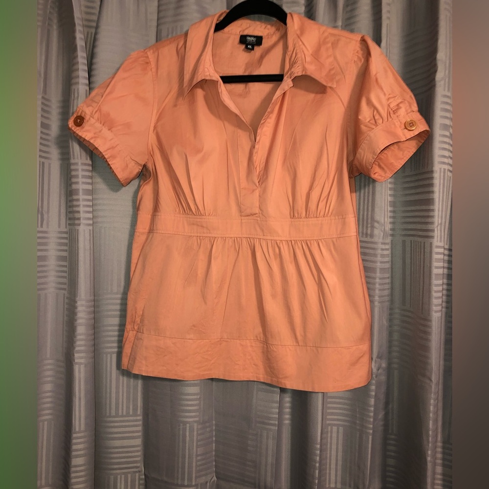 Mossimo Starch dress shirt orange XL